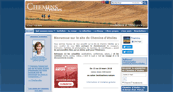 Desktop Screenshot of cheminsdetoiles.com